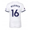 Tottenham Hotspur Timo Werner #16 Hjemmedrakt Kvinner 2023-24 Kortermet